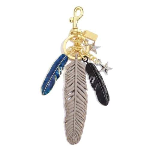 Väskberlocker för handväskor - Söt handväskkedjeberlock - Väskaccessoarer Berlocker för kvinnor Feathers