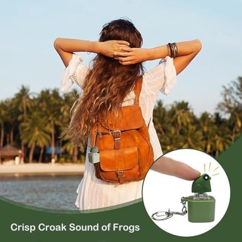 2 st groda Fidget nyckelring klickerleksak för stresslindring & resor & kul Green