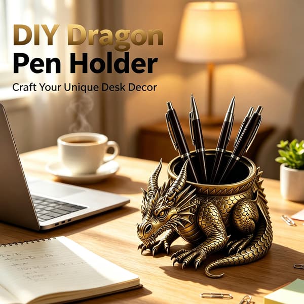 3D Drage Epoxyharpiks Silikoneform Krybdyr Dyrestøbeform Dragon Resin Mold