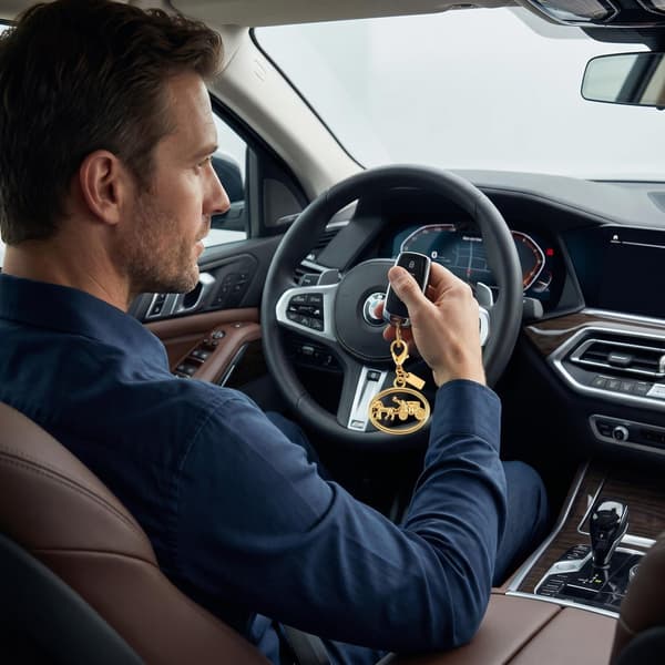 Väskberlocker för handväskor - Söt handväskkedjeberlock - Väskaccessoarer Berlocker för kvinnor L-car-gold
