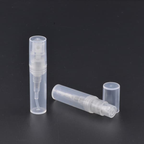 Pieni hajuvesipullo, 3 ml - 5 kpl Läpinäkyvä 3 ml Läpinäkyvä 3 ml