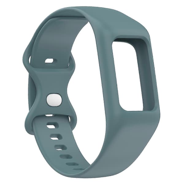 Integreret silikoneurrem til Fitbit Charge 6/5/4/3, urrem med etui 25-26s Blue