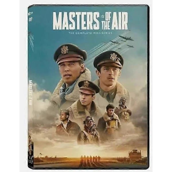 Masters of the Air: (DVD, 2024, 3-disc boks sæt) Engelsk version Ny