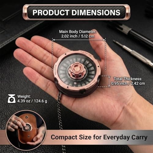 D20 Metal Fidget Spinner, Mekanisk Roulette DND Terning Spin til Voksne