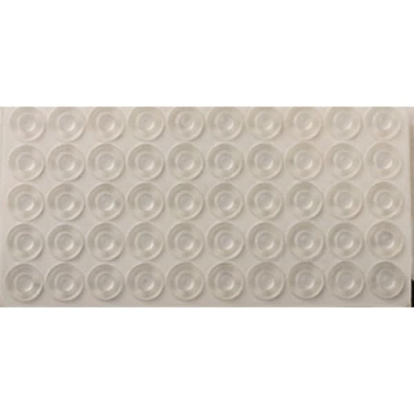 Självhäftande dörrstoppar, skyddsdynor 100-pack
