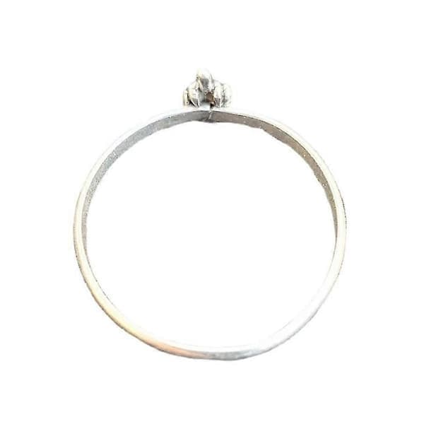 Morsom langfinger-ring, morsom ring, søt og humoristisk langfinger-ring, temperament-smykke, matchende ring, størrelse 8 8