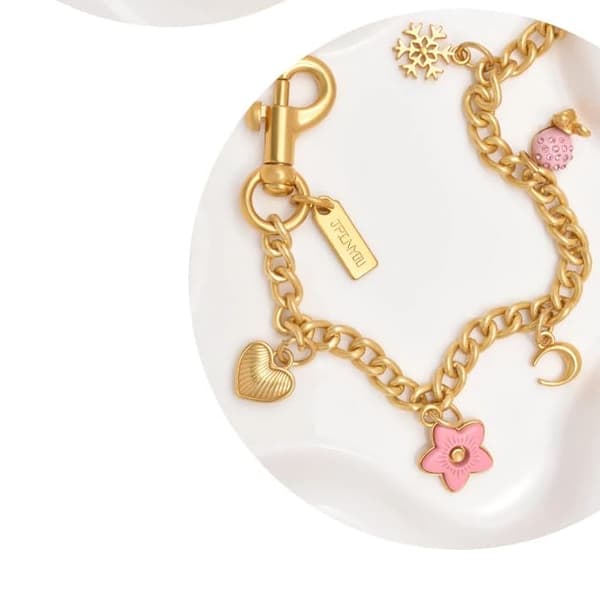 Väskberlock, söta handväskberlocker, väsktillbehörsberlocker, väskkedjor, handväskberlocker Rat C Chain-GOLO