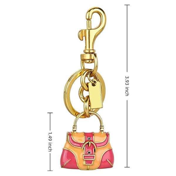 Väskberlocker för handväskor - Söt handväskkedjeberlock - Väskaccessoarer Berlocker för kvinnor Handbag-gold