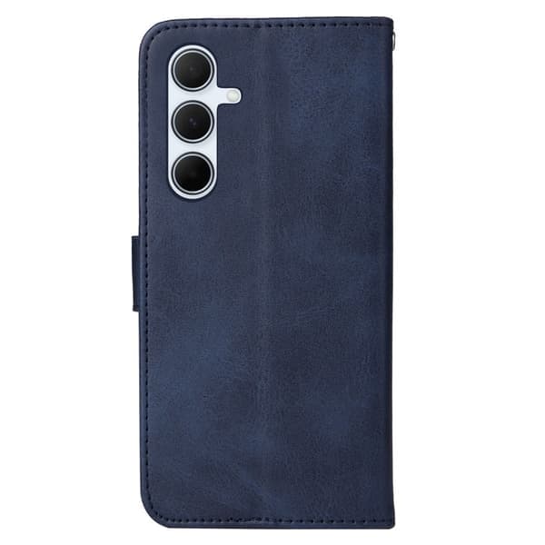 Samsung A56 5G Pung Etui i PU Læder, Flere Farver Blå