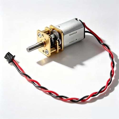 4 stk. opgraderet Mini Micro N20 gearmotor DC 3V-6V med fuld metalgearkasse mikromotor med JST-PH1.25mm-2-benet interface til RC-bil, robotmodel
