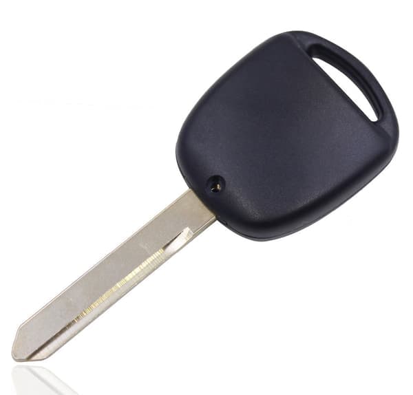2-knaps bilnøgleudskiftning TOY47 + knapsæt til Toyota sort One Size