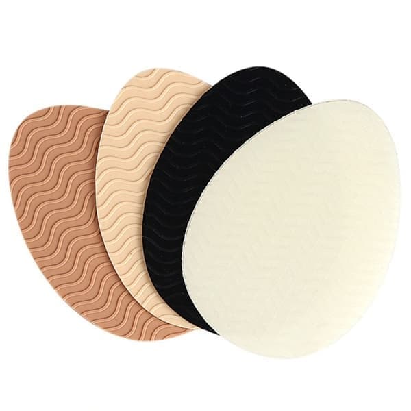 Halkfri sula, självhäftande framfotskudde BEIGE SPETSIG TÅ, Beige, Spetsig tå beige sharp head-sharp head