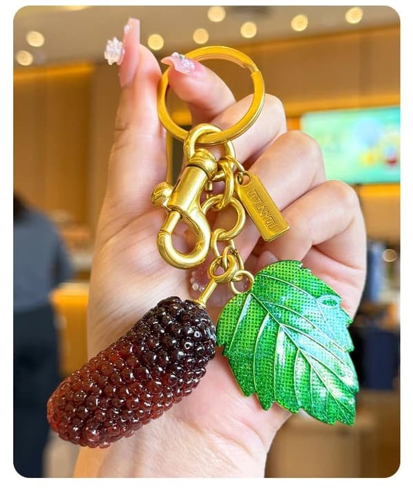 Väskberlocker för handväskor - Söt handväskkedjeberlock - Väskaccessoarer Berlocker för kvinnor Mulberries
