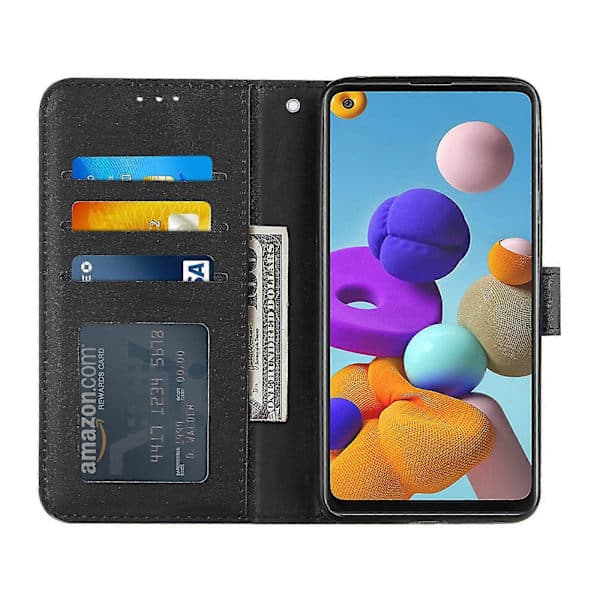 Matkapuhelinkotelo Samsung Galaxy A21s Musta