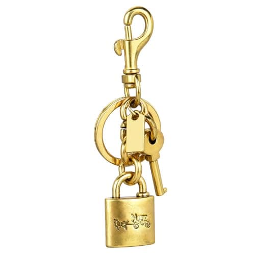 Väskberlock, söta handväskberlocker, väsktillbehörsberlocker, väskkedjor, handväskberlocker Lock-Gold