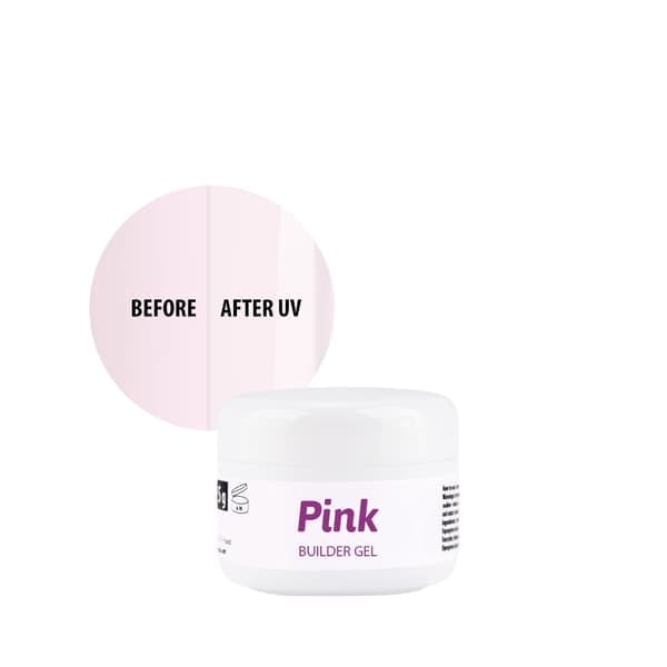 NTN, Builder, Pink 5g, UV-geeli vaaleanpunainen