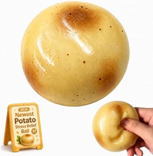 Rapea peruna Squishy Asmr helmellä täytetty, Rapeat peruna Squishyt Potato