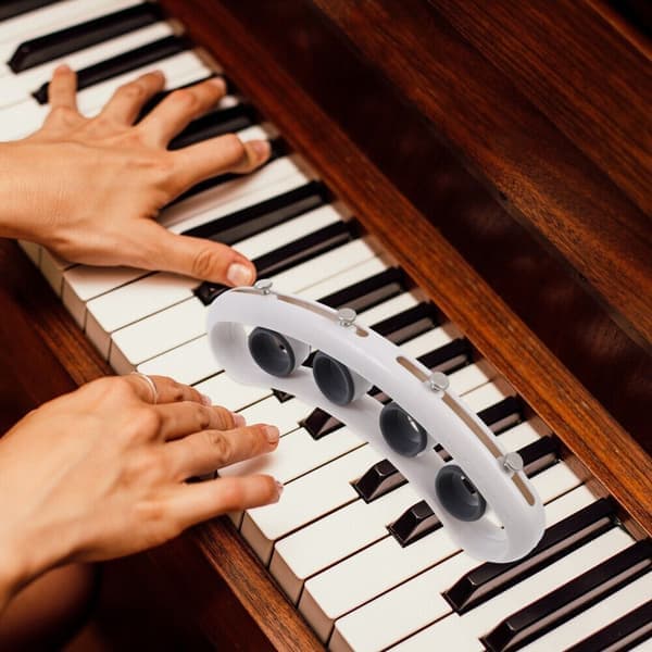Gitar Finger Expander Piano Finger Stretcher HVIT Hvit White