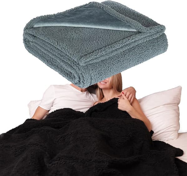 Db Loveblanket - det vandtætte tæppe Kærlighedstæpper til par Vandtæt stænktæppe til seng Intimitet (Sort 40 * 57in)