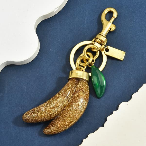 Väskberlocker för handväskor - Söt handväskkedjeberlock - Väskaccessoarer Berlocker för kvinnor Banana