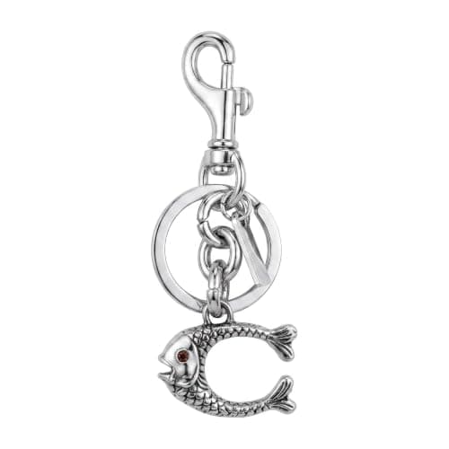 Väskberlocker för handväskor - Söt handväskkedjeberlock - Väskaccessoarer Berlocker för kvinnor Fish C - Silver