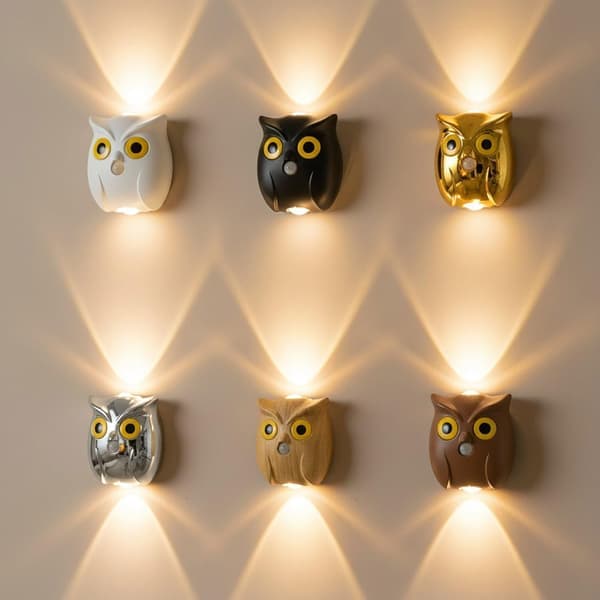 LED nattlys, automatisk bevegelsessensor og magnetisk monteringsbase; egnet for områdebelysning; dimbart lys
