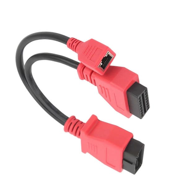 Programmeringskabelkontakt Ethernet OBD2-kabeladapter for Autel MS908 PRO MS908S PRO MaxiSys Elite IM608 for F-chassis