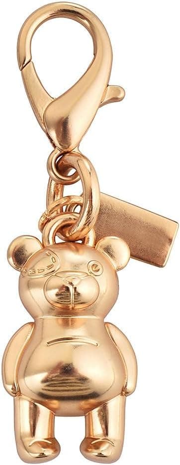 Väskberlock, söta handväskberlocker, väsktillbehörsberlocker, väskkedjor, handväskberlocker L-Bear Gold