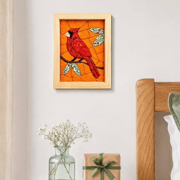 Kinusaiga stoffkunstsett | DIY 3D stoff poke kunstsett for voksne Style E