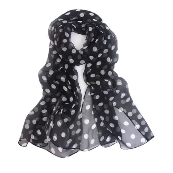 Prickig halsduk sidenscarf KAFFE Kaffe Coffee