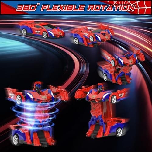 BLUEJAY Transform RC-biler for gutter 3-12, 2.4Ghz fjernstyrt bil Red
