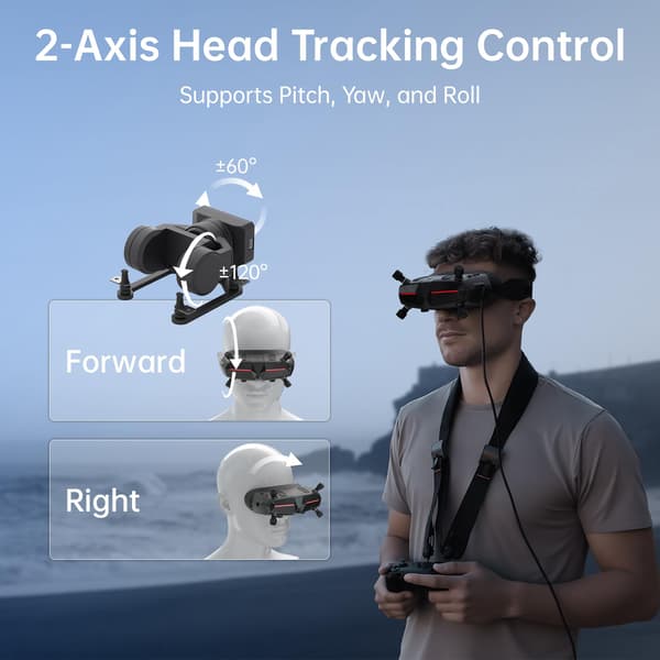 CADDXFPV Walksnail GM2 V1-Axis Gimbal – FPV Head Tracking GM2 V1