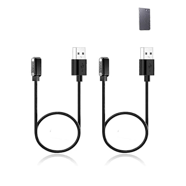 (2-pakning) PLAUD Note AI stemmeopptaker dedikert magnetisk USB-ladekabel, solid og holdbar, kompatibel med PLAUD Note, modell: 2592