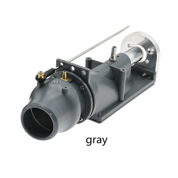 RC Båt Jetpumpe Børsteløs Thruster Tilbehør Propell Rørmodell Båt Gummirør Spraykomponent Utskiftbar Egnet for RC Modell, Blå Blue