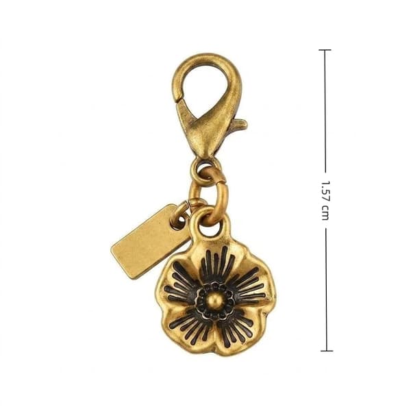 Väskberlock, söta handväskberlocker, väsktillbehörsberlocker, väskkedjor, handväskberlocker L-H-Gold