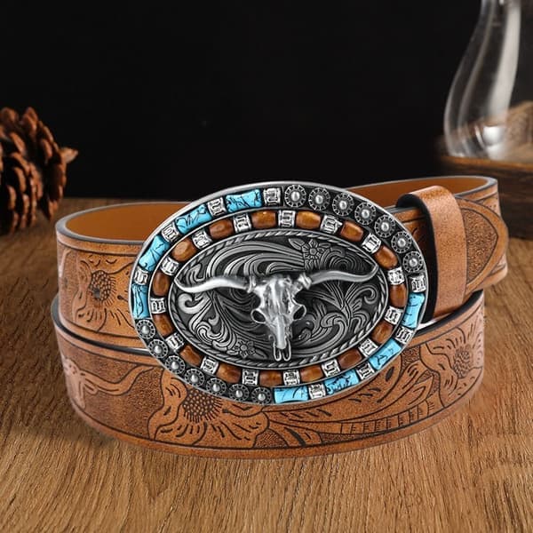 Herr Western Cowboy Bälte Spänne Bälte 110CM 110cm 110cm