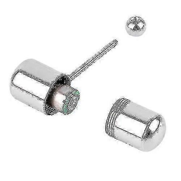 Kroppspiercing Tungering med Vibrasjon - Kul Hanteldesign i Rustfritt Stål silver