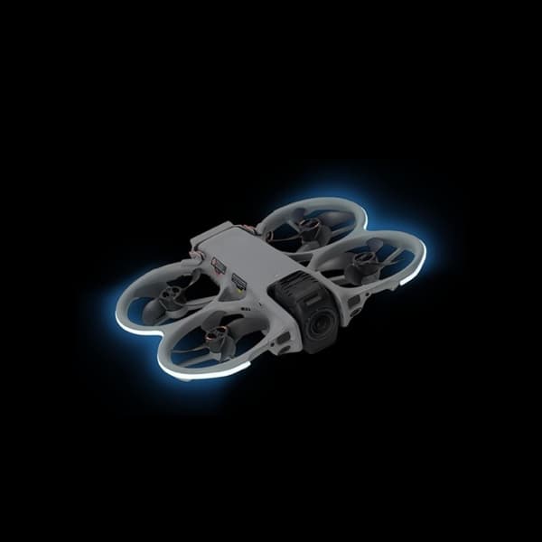 LED-lysstribe til DJI Avata 360, natflyvningslysende antikollisionsadvarselslysstribe, lysstyrkejusterbar lampestribe til Avata Blue