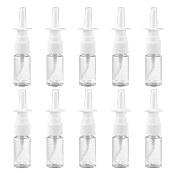 20 stk 10 ml sprayflasker bærbare påfyllbare PET-reisebeholdere
