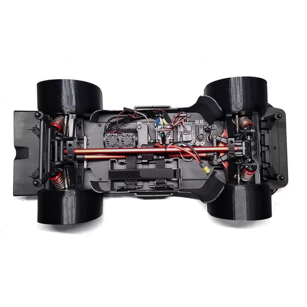 7303 Simulering Främre Bakre Stänkskärmar Foder Stänkskydd för Mjx 7303 1/7 Rc Bil Citroen C3 RC Bil Terrängbil Uppgradering