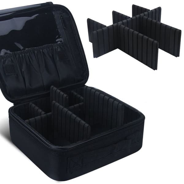 UNIQ makeuptaske - toilettaske / kosmetiktaske til al din makeup - Sort
