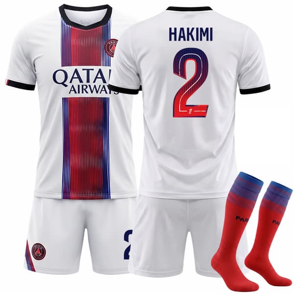 26-27 Paris Saint-Germain Hjemme Fodboldtrøje Sæt med Strømper Nr. 2 Nr. 2 16 No.14 M