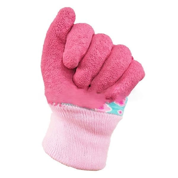 Arbeidshansker barn hagehansker, rosa pink