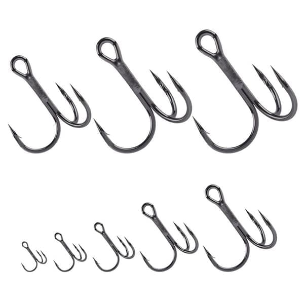 50 st/set fiskekrokar högkolstål 4 4 4 4