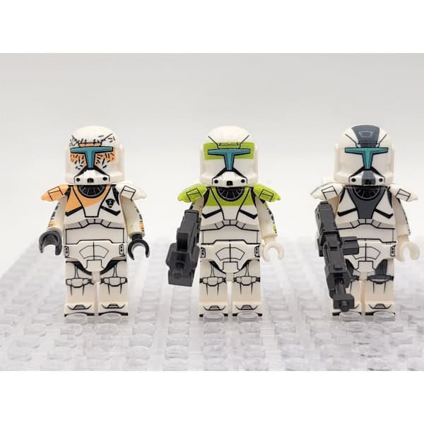 Star Wars Clone Commandos Delta Squad Sortiment 13 Byggklossleksaker