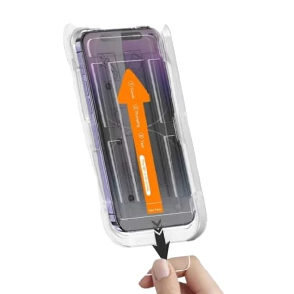 Lättinstallerad iPhone 12 Skärmskydd HD Härdat Glas