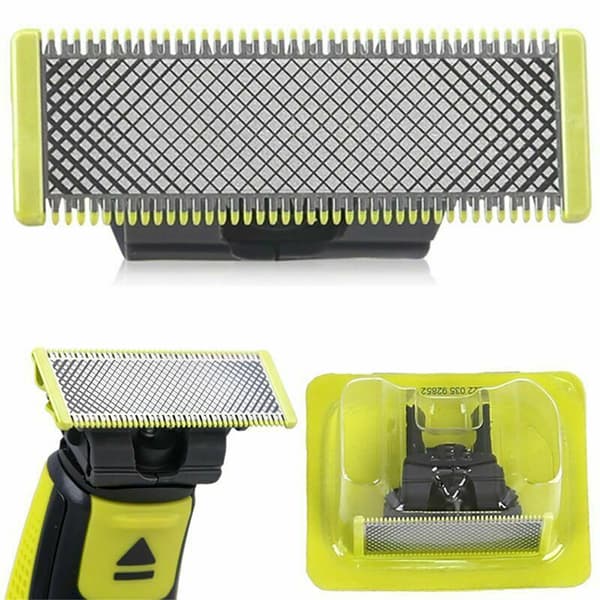 2-pak kompatible blade til Philips OneBlade/OneBlade Pro – Holdbare refill-patroner til mænds ansigts- og kropstrimmer 2pack