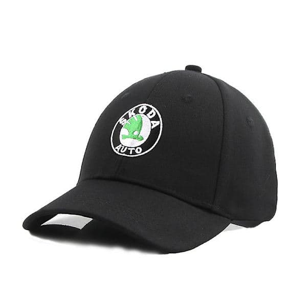 Sød baseballkasket til Skoda farhat justerbar modevisir Gorras kvinder mænd sort