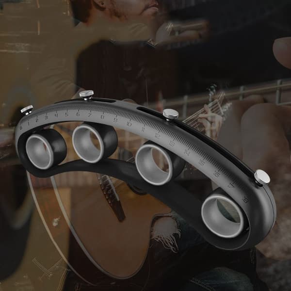 Gitar Finger Expander Piano Finger Stretcher HVIT Hvit White