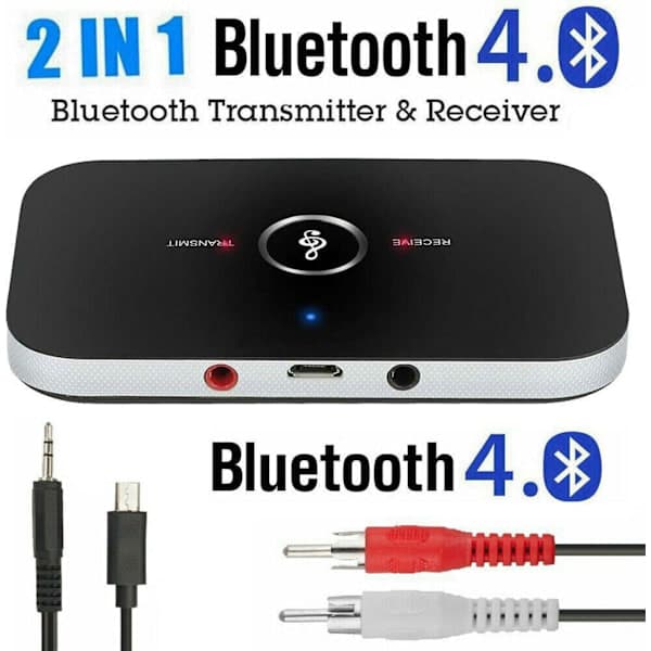2-in-1 Bluetooth Lähetin ja Vastaanotin Langaton Audio Lähetin